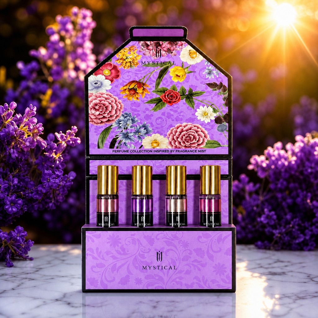 MYSTICAL 4-teiliges Damenparfü – Home Fragrance Gift Bewertung und Preis