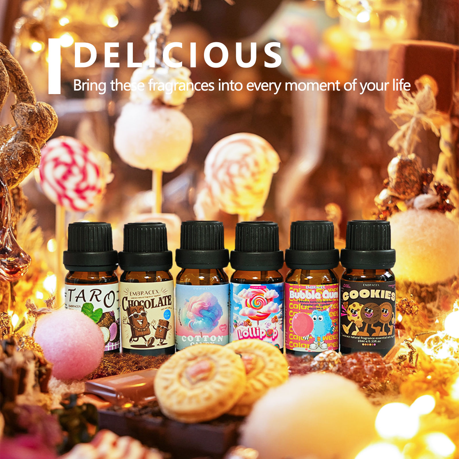 6 Stück/1 Set Köstliche Duftöl – Home Fragrance Usa Bewertung und Preis